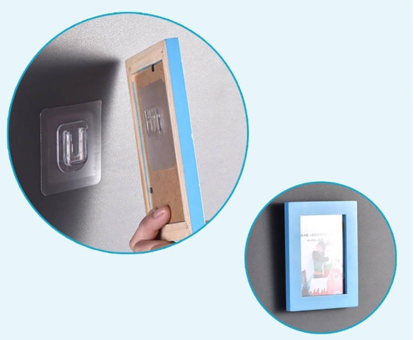 Geçmeli Klips Eşya Sabitleme Askısı 5 Set Şık Tasarımlı Fonksiyonel Ürün