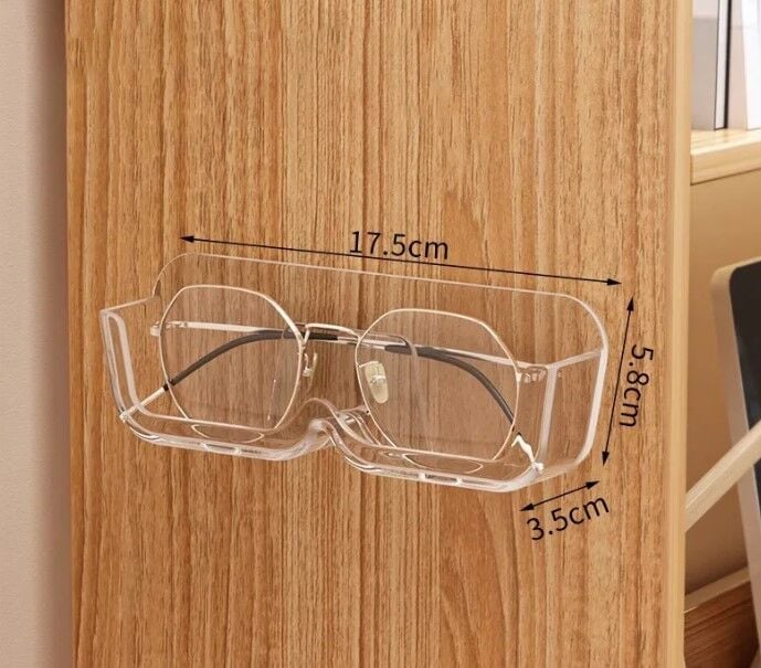 Kendinden Yapışkanlı Şeffaf Gözlük Standı Şık Tasarımlı Fonksiyonel Ürün