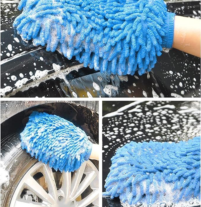 Mikrofiber Araç Yıkama Eldiveni Şık Tasarımlı Fonksiyonel Ürün