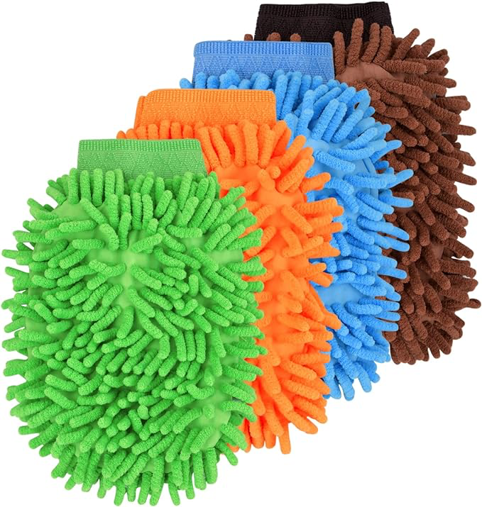 Mikrofiber Araç Yıkama Eldiveni Şık Tasarımlı Fonksiyonel Ürün