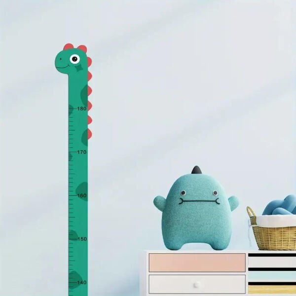 Sevimli Dinozor Boy Ölçüsü Sticker Şık Tasarımlı Fonksiyonel Ürün