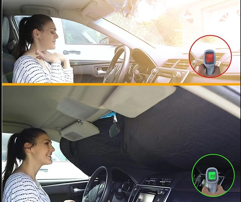 Katlanabilir Ön Cam Araba Güneşliği Şık Tasarımlı Fonksiyonel Ürün