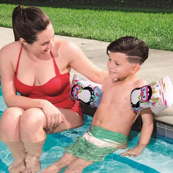 Sevimli Hayvan Desenli Büyük Çocuk Deniz Kolluğu (6-12 Yaş) Şık Tasarımlı Fonksiyonel Ürün