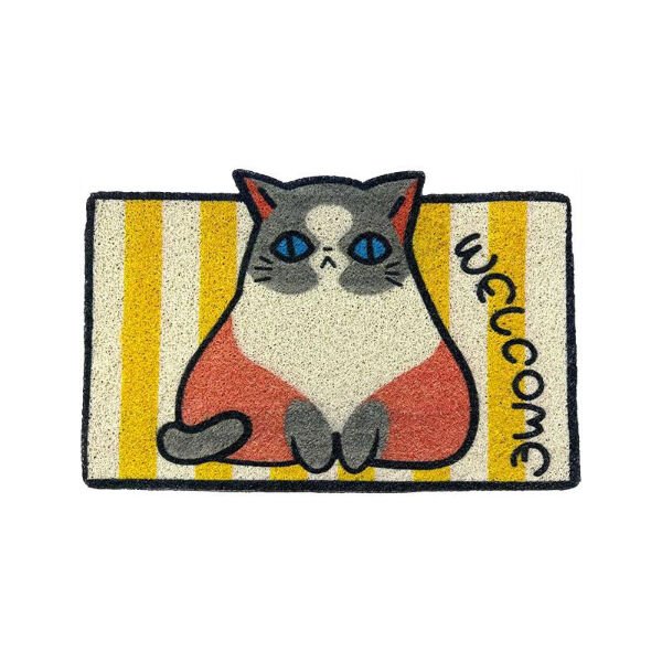 Sevimli Hayvan Tasarımlı Kapı Paspası Şık Tasarımlı Fonksiyonel Ürün