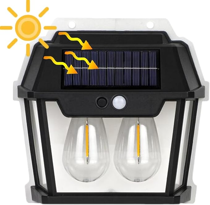 Solar Outdoor Lamba Şık Tasarımlı Fonksiyonel Ürün