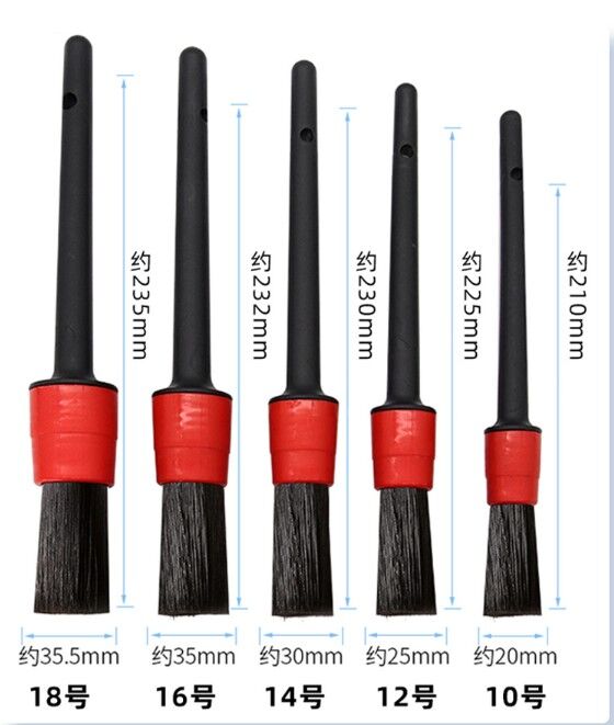 Araba Detaylı Temizlik Fırça Seti Şık Tasarımlı Fonksiyonel Ürün