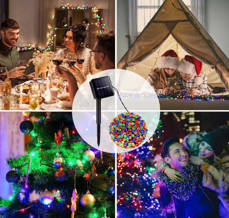 100 Led RGB Solar 12m Şık Tasarımlı Fonksiyonel Ürün