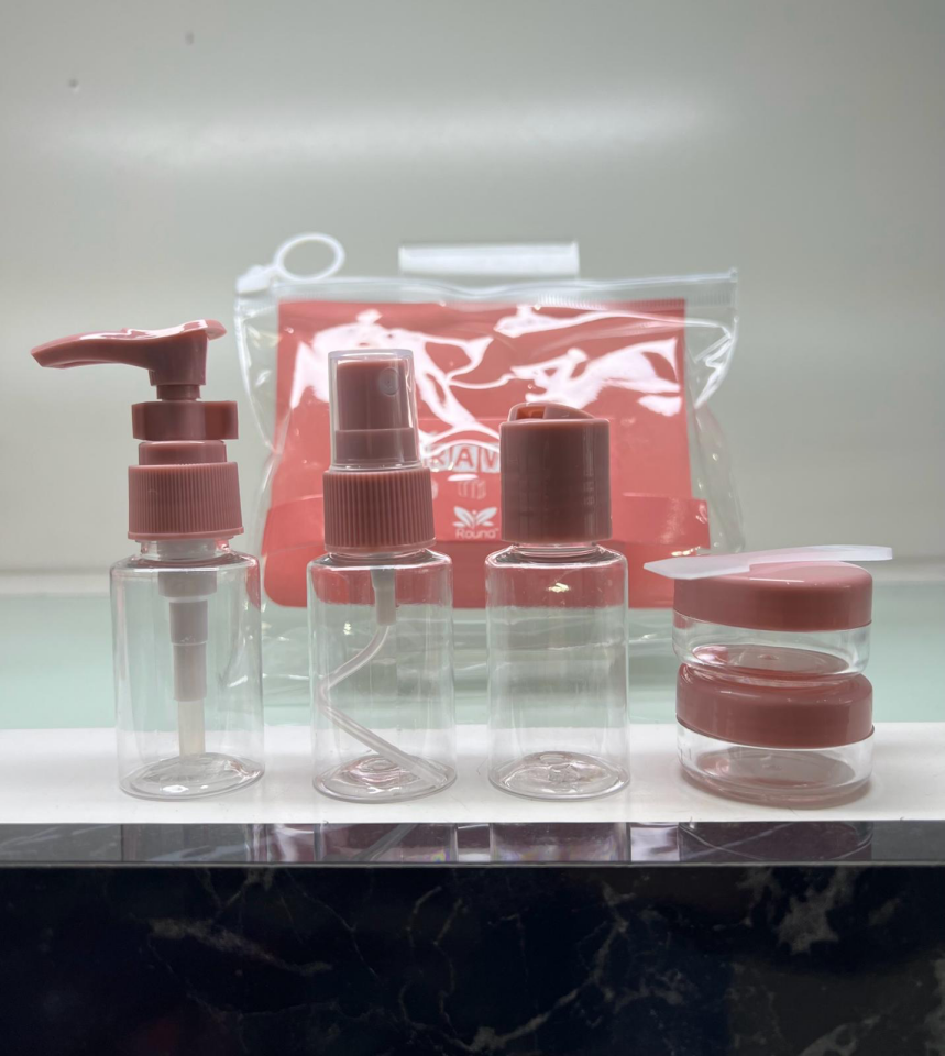 Seyahat Banyo Seti 6 Parça Şık Tasarımlı Fonksiyonel Ürün