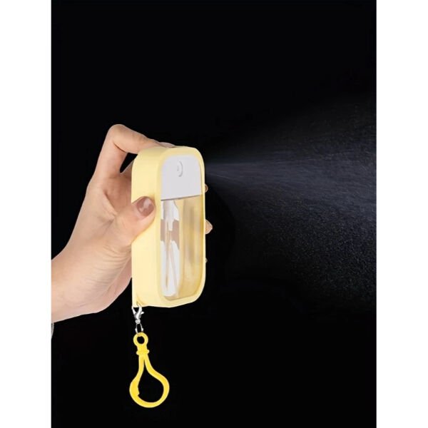 Silikon Kılıflı Anahtarlıklı Sprey Şişesi Şık Tasarımlı Fonksiyonel Ürün