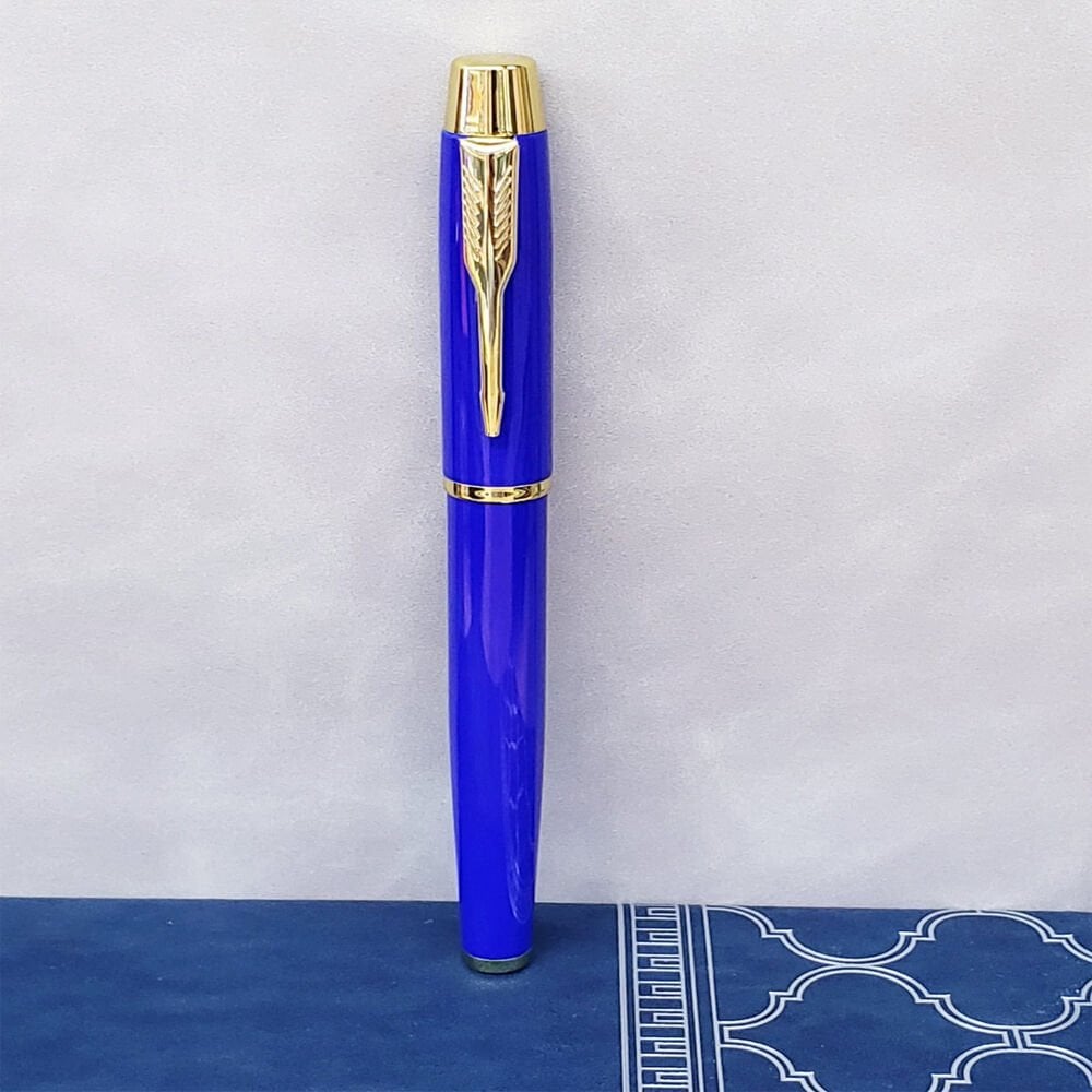 Mavi Metal Tükenmez Kalem Şık Tasarımlı Fonksiyonel Ürün