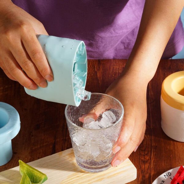 Silikon Küp Buz Kalıbı Şık Tasarımlı Fonksiyonel Ürün