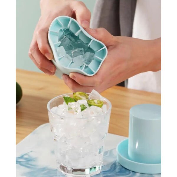 Silikon Küp Buz Kalıbı Şık Tasarımlı Fonksiyonel Ürün