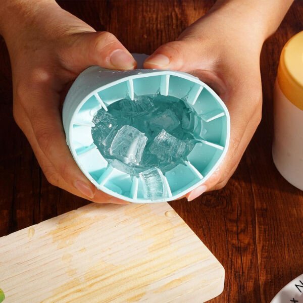 Silikon Küp Buz Kalıbı Şık Tasarımlı Fonksiyonel Ürün