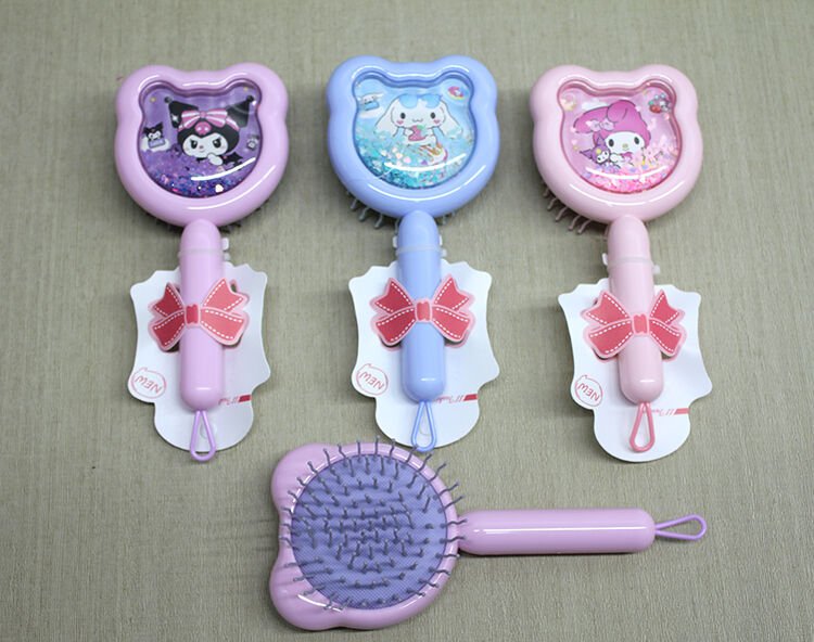 Kuromi, My Melody, Cinnamon Saç Tarağı Şık Tasarımlı Fonksiyonel Ürün
