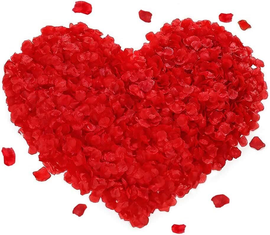 Kırmızı Renk Gül Yaprağı – 1 Paket 100 Adet Şık Tasarımlı Fonksiyonel Ürün