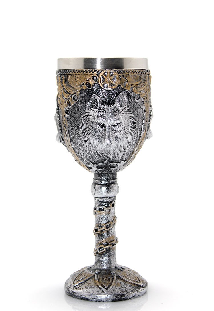 Kurt Büstü Tasarımlı Paslanmaz Çelik Kadeh Bardak Şık Tasarımlı Fonksiyonel Ürün