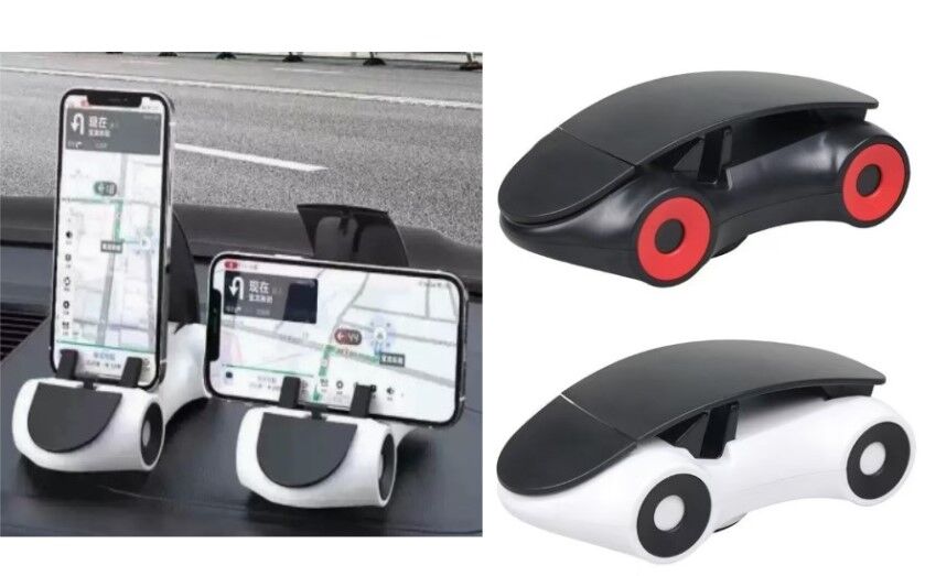 Araba Tasarımlı Araç İçi 360 Derece Telefon Tutucu