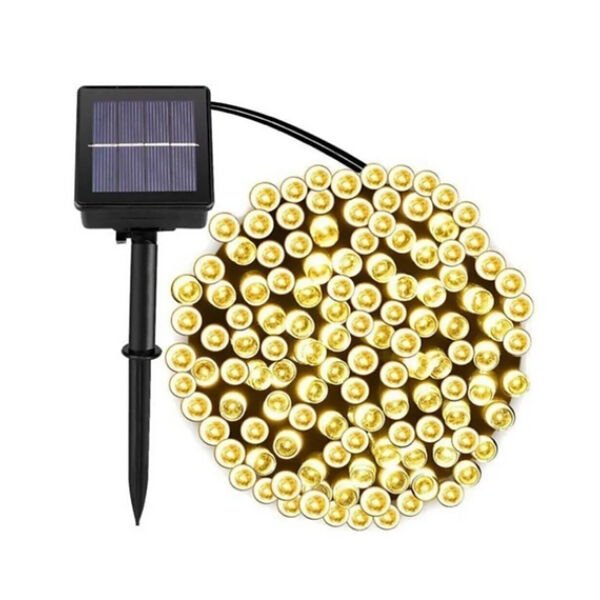 Solar 100 Ledli 12 Metre Bahçe Aydınlatma Şık Tasarımlı Fonksiyonel Ürün
