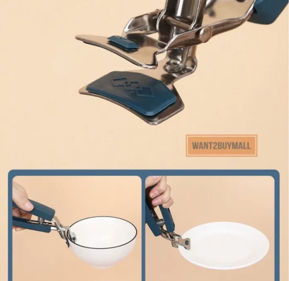 Tabak Tepsi Kelepçesi Yanma Önleyici Şık Tasarımlı Fonksiyonel Ürün