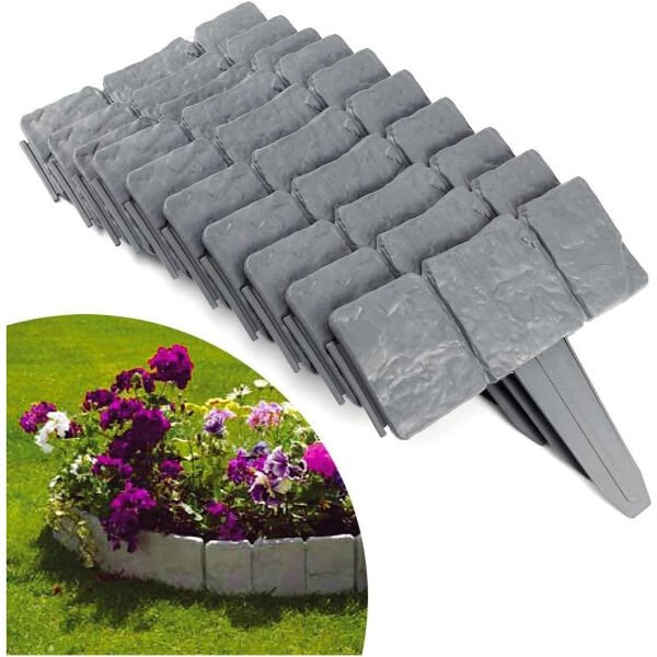 Taş Görünümlü Bahçe Çiti Şık Tasarımlı Fonksiyonel Ürün