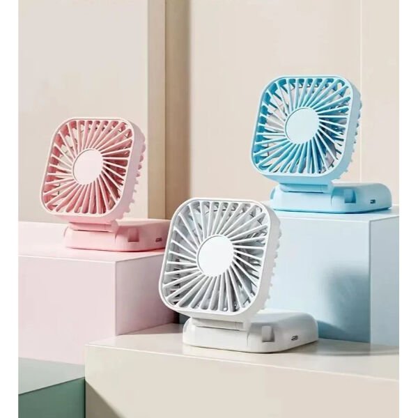 Taşınabilir Kompakt Masa Fanı Şık Tasarımlı Fonksiyonel Ürün