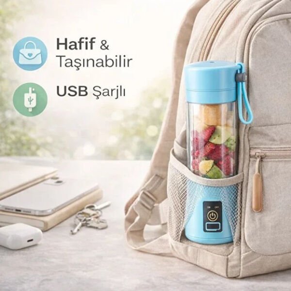 Şarjlı Taşınabilir Smoothie Blender