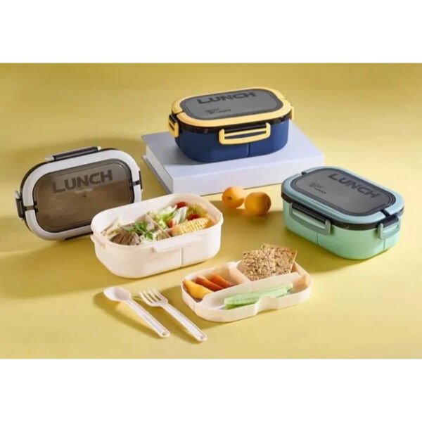 Tek Katlı Bölmeli Beslenme Kutusu Şık Tasarımlı Fonksiyonel Ürün