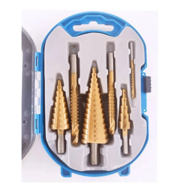 6 Parça Kademeli Matkap Ucu Seti Şık Tasarımlı Fonksiyonel Ürün