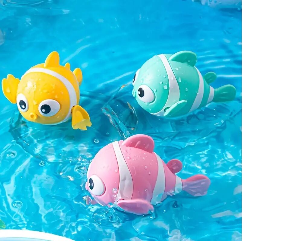 Kurmalı Balık Bebek Banyo Oyuncağı Şık Tasarımlı Fonksiyonel Ürün