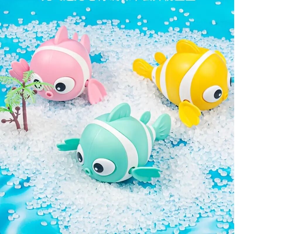 Kurmalı Balık Bebek Banyo Oyuncağı Şık Tasarımlı Fonksiyonel Ürün