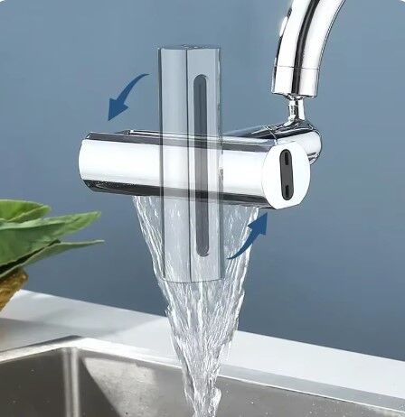 360 Derece Döner Musluk Başlığı Şık Tasarımlı Fonksiyonel Ürün