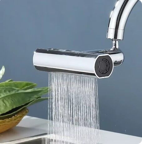 360 Derece Döner Musluk Başlığı Şık Tasarımlı Fonksiyonel Ürün