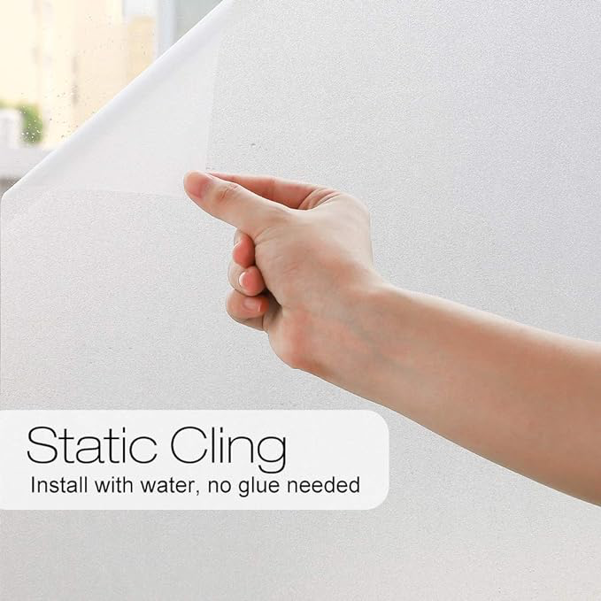 UV Engelleyici Buzlu Cam Filmi 2 Metre x 60 Cm. Şık Tasarımlı Fonksiyonel Ürün