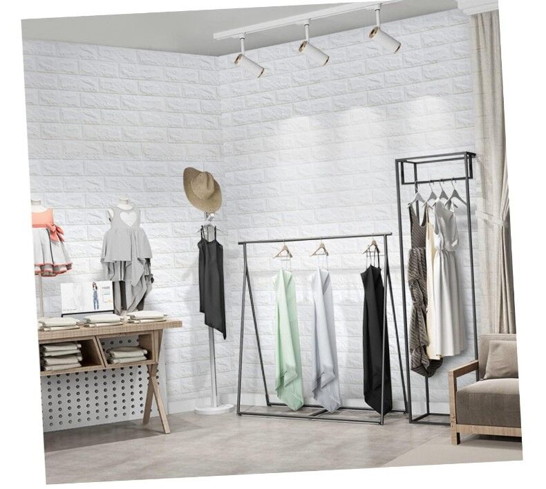 3D Tuğla Desenli Kendinden Yapışkanlı Duvar Paneli 58x38 cm Şık Tasarımlı Fonksiyonel Ürün