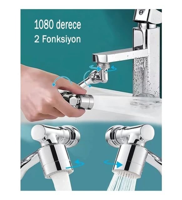 Akrobat Musluk Başlığı Şık Tasarımlı Fonksiyonel Ürün