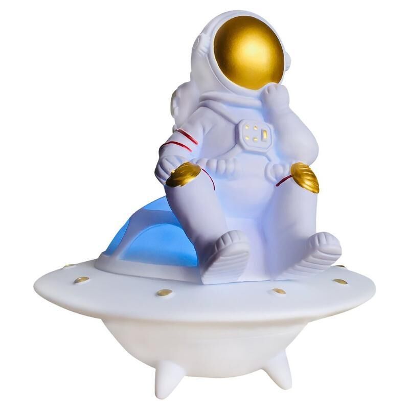 Masa Üstü Astronot Lamba Ve Müzik Aleti Şık Tasarımlı Fonksiyonel Ürün