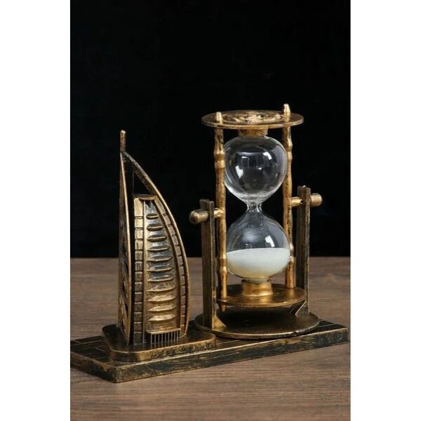 Dekoratif Yelkenli Kum Saati Şık Tasarımlı Fonksiyonel Ürün