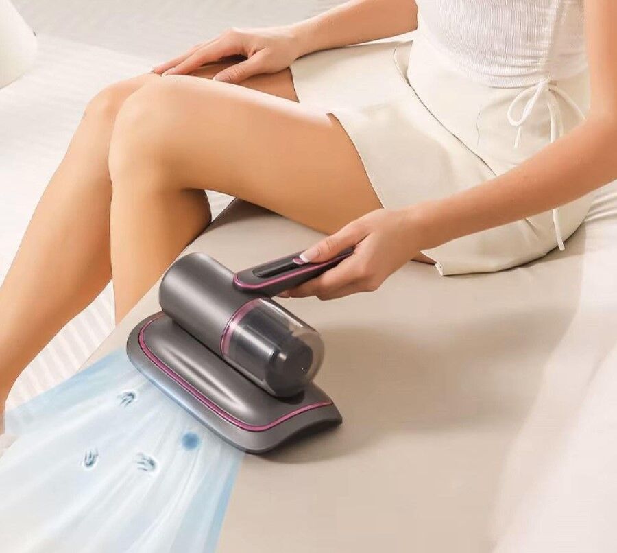 UV Işıklı Elektrikli Yatak Temizleme Süpürgesi Şık Tasarımlı Fonksiyonel Ürün