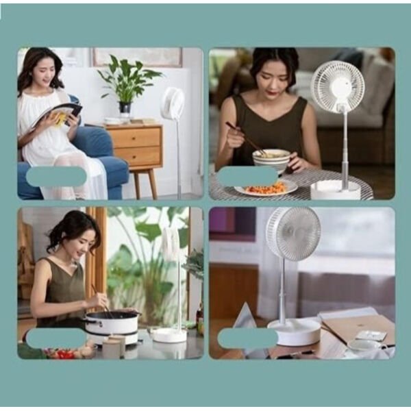 Uzaktan Kumandalı USB Mini Masaüstü Fan Şık Tasarımlı Fonksiyonel Ürün