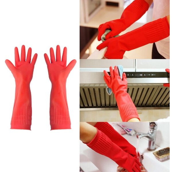 Uzun Konç Bulaşık Eldiveni M Beden Şık Tasarımlı Fonksiyonel Ürün