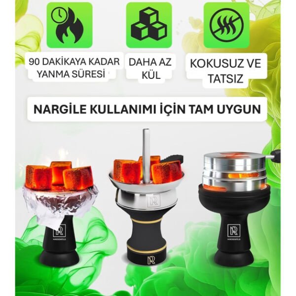 Nargile Kömürü 1 KG Şık Tasarımlı Fonksiyonel Ürün
