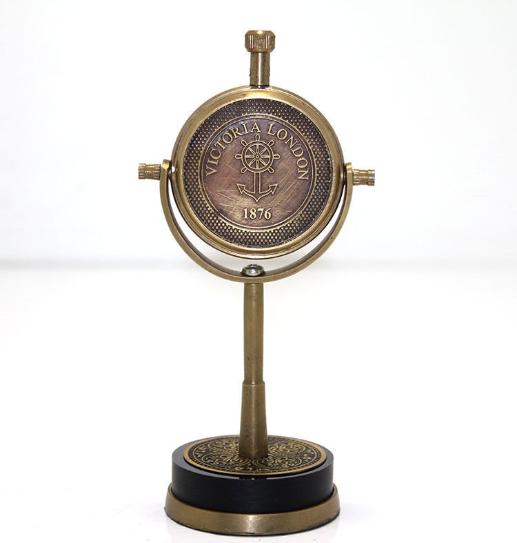 Masa Üstü Pirinç Saat Model 4 Şık Tasarımlı Fonksiyonel Ürün