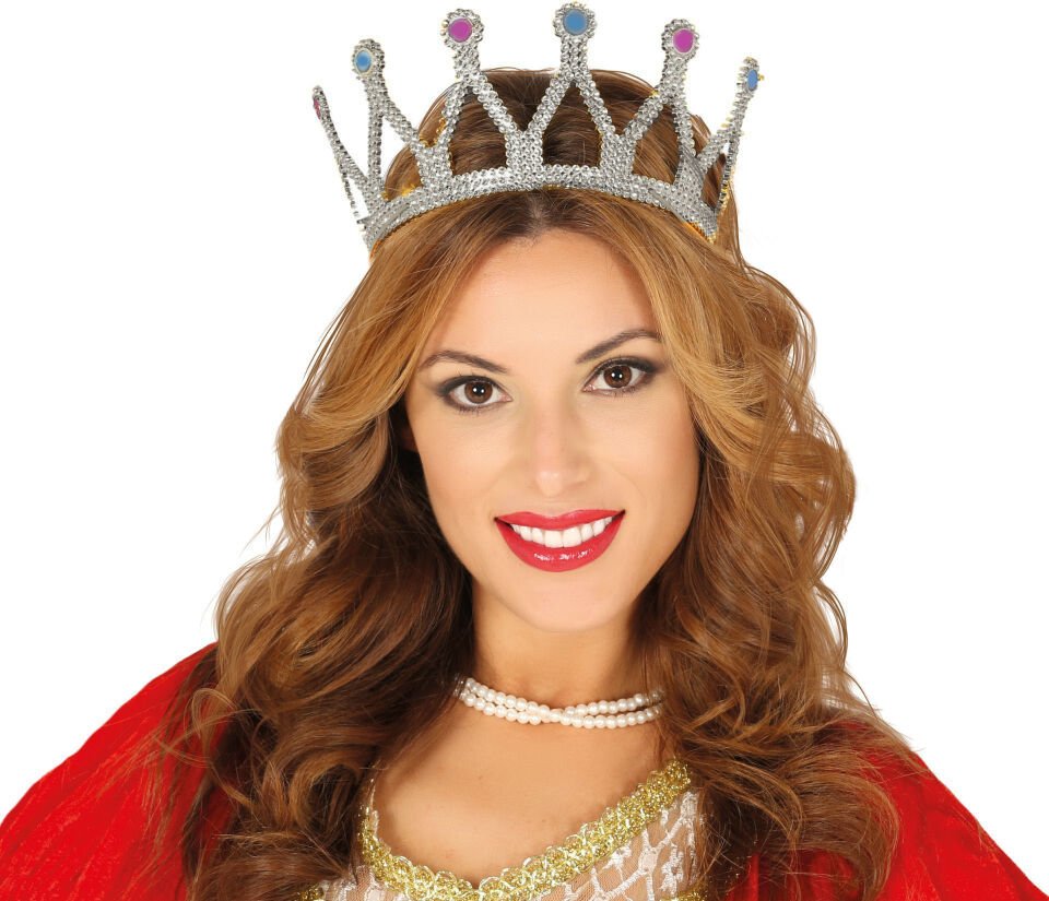 Kraliçe Tacı Gümüş Renk Şık Tasarımlı Fonksiyonel Ürün