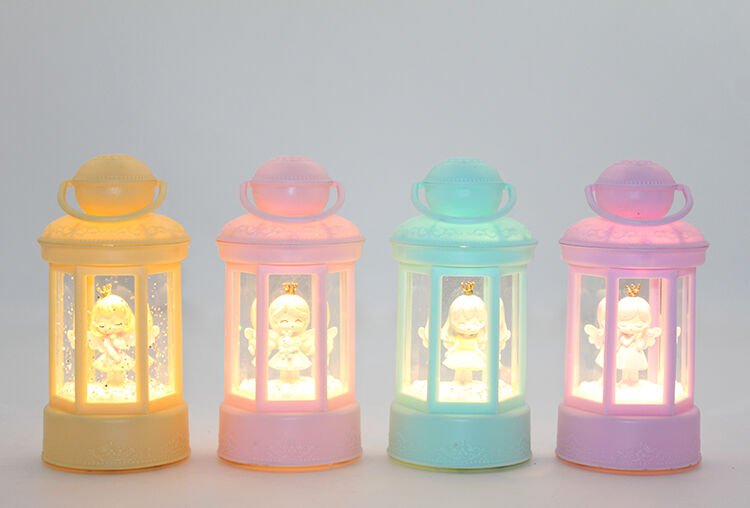 Melek Figürlü Işıklı Kar Küresi Şık Tasarımlı Fonksiyonel Ürün