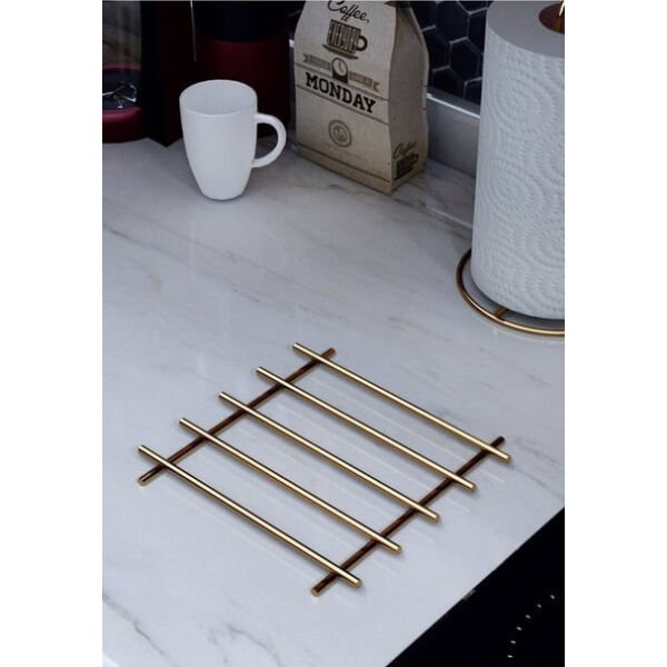 Yanmaz Paslanmaz Çelik Nihale Gold Renk Şık Tasarımlı Fonksiyonel Ürün