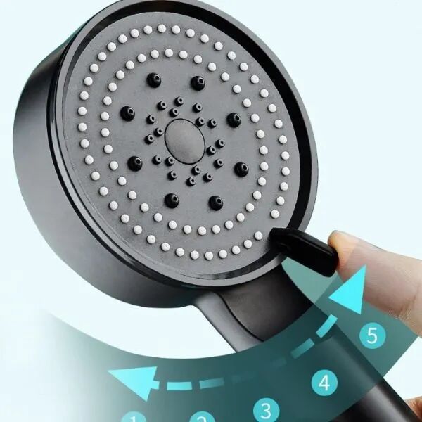 5 Fonksiyonlu Duş Başlığı Şık Tasarımlı Fonksiyonel Ürün