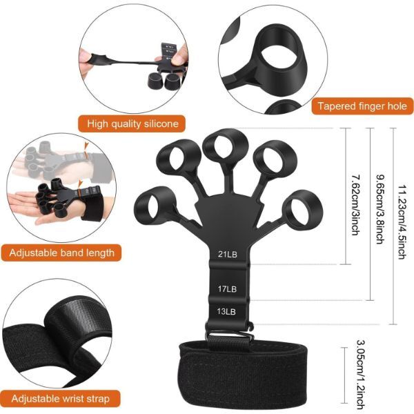 Parmak Güçlendirme Direnç Bandı Şık Tasarımlı Fonksiyonel Ürün