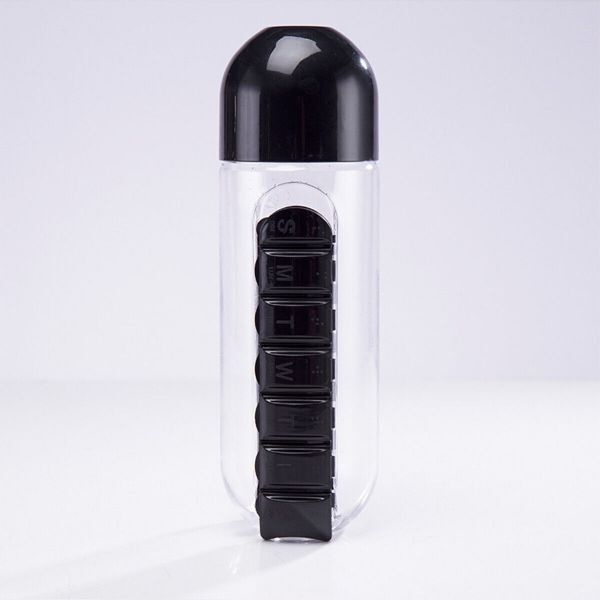 Pillbox Su Matarası Şık Tasarımlı Fonksiyonel Ürün