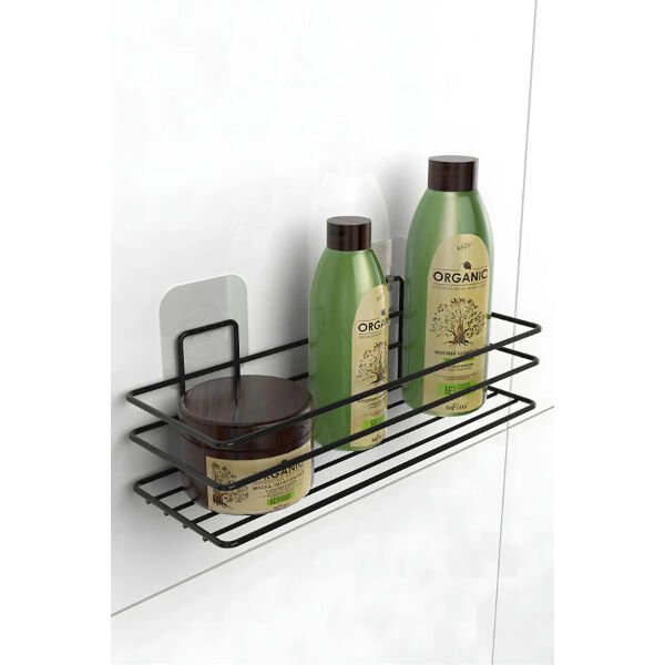 Yapışkanlı Duş ve Banyo Rafı Şık Tasarımlı Fonksiyonel Ürün