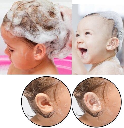 Bebek Banyo Kulak Koruyucu Bant 10 Adet Şık Tasarımlı Fonksiyonel Ürün